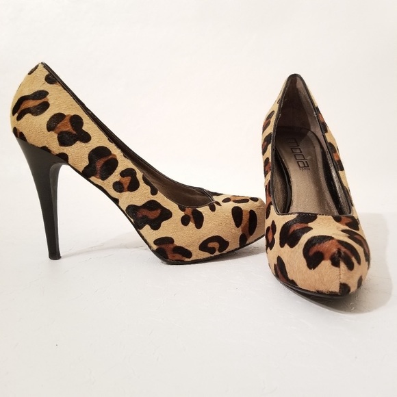 Moda Spana Leopard Stilettos Pumps Heels 🐆